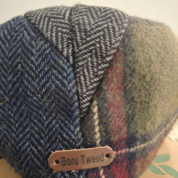 Trinity flat cap-patchwork - Picture 3 of 3